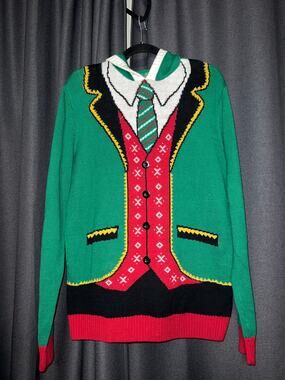Ugly Christmas Sweater Xmas Size Medium